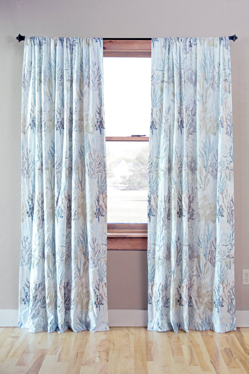 Summer Coastal Curtain Panels