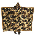Forest Camo Hooded Blanket