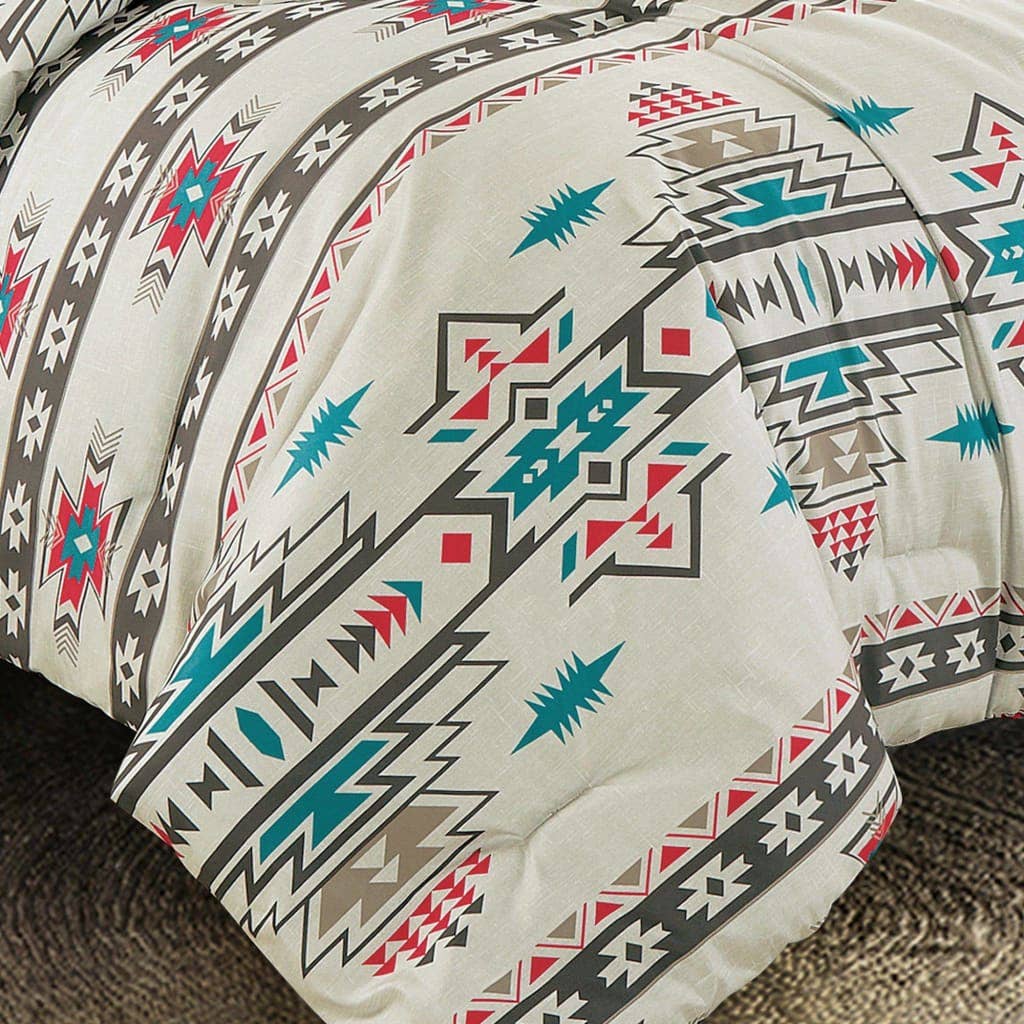 Southwestern Sedona Desert Aztec Comforter - 5 Piece Set