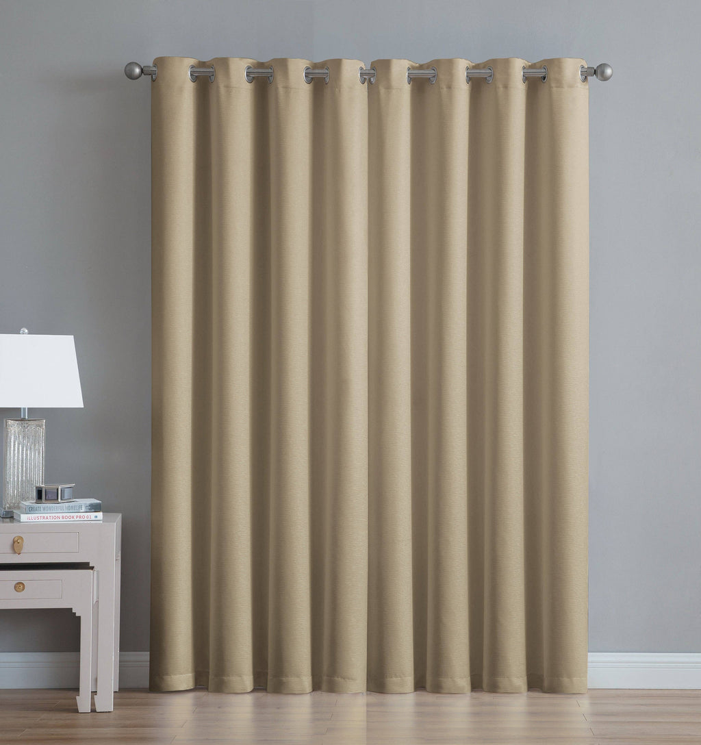 Abstract Grommet Top Thermal Insulated Blackout Window Curta