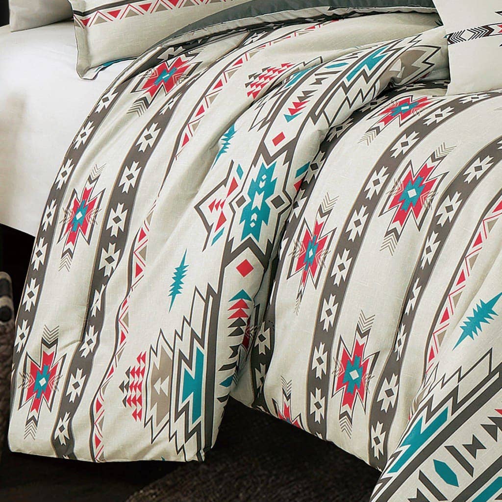 Southwestern Sedona Desert Aztec Comforter - 5 Piece Set