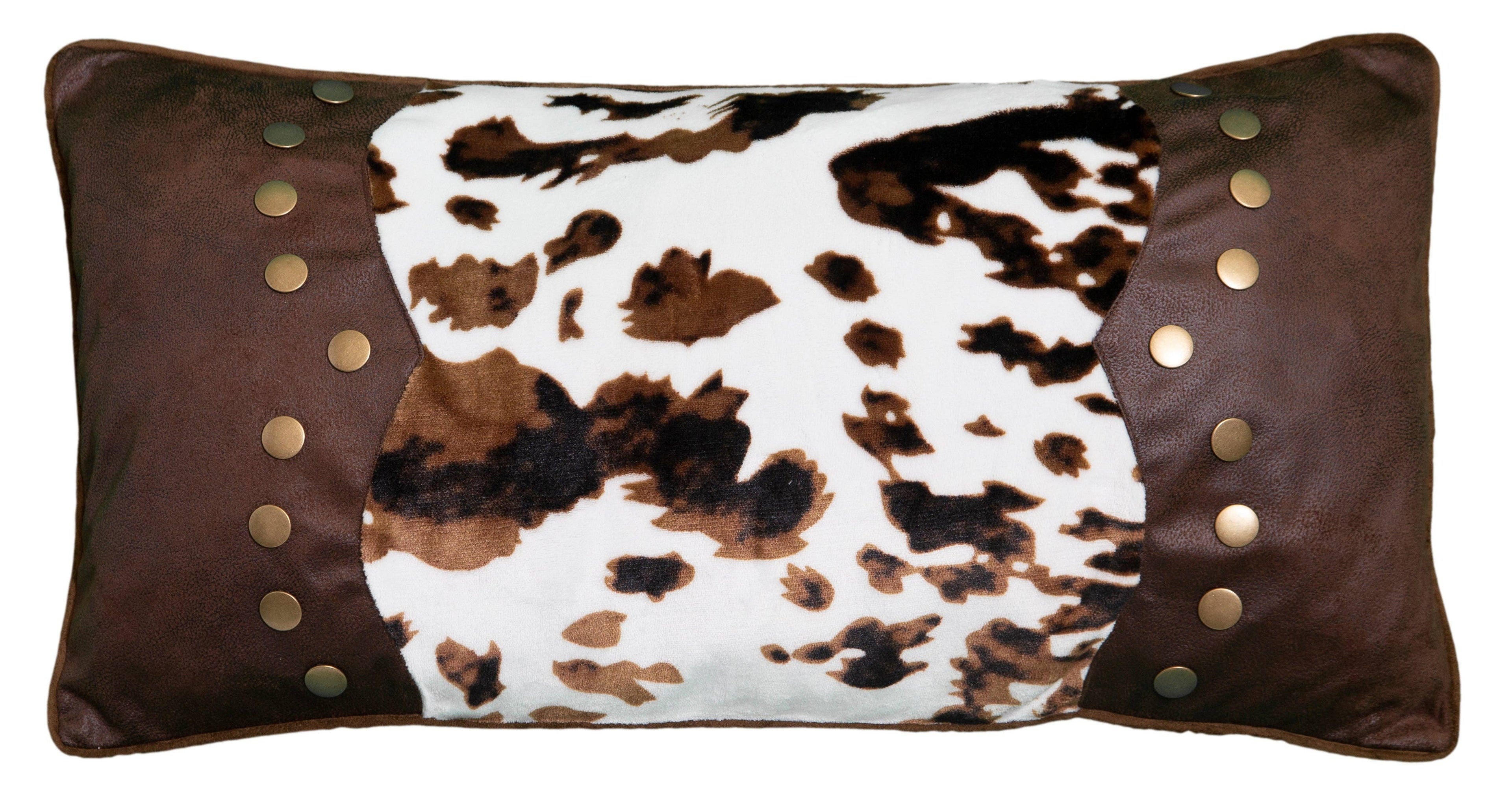 Wrangler Rivets Cowhide Pillow