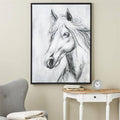 White Horse Canvas