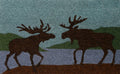 Moose Coir Door Mat
