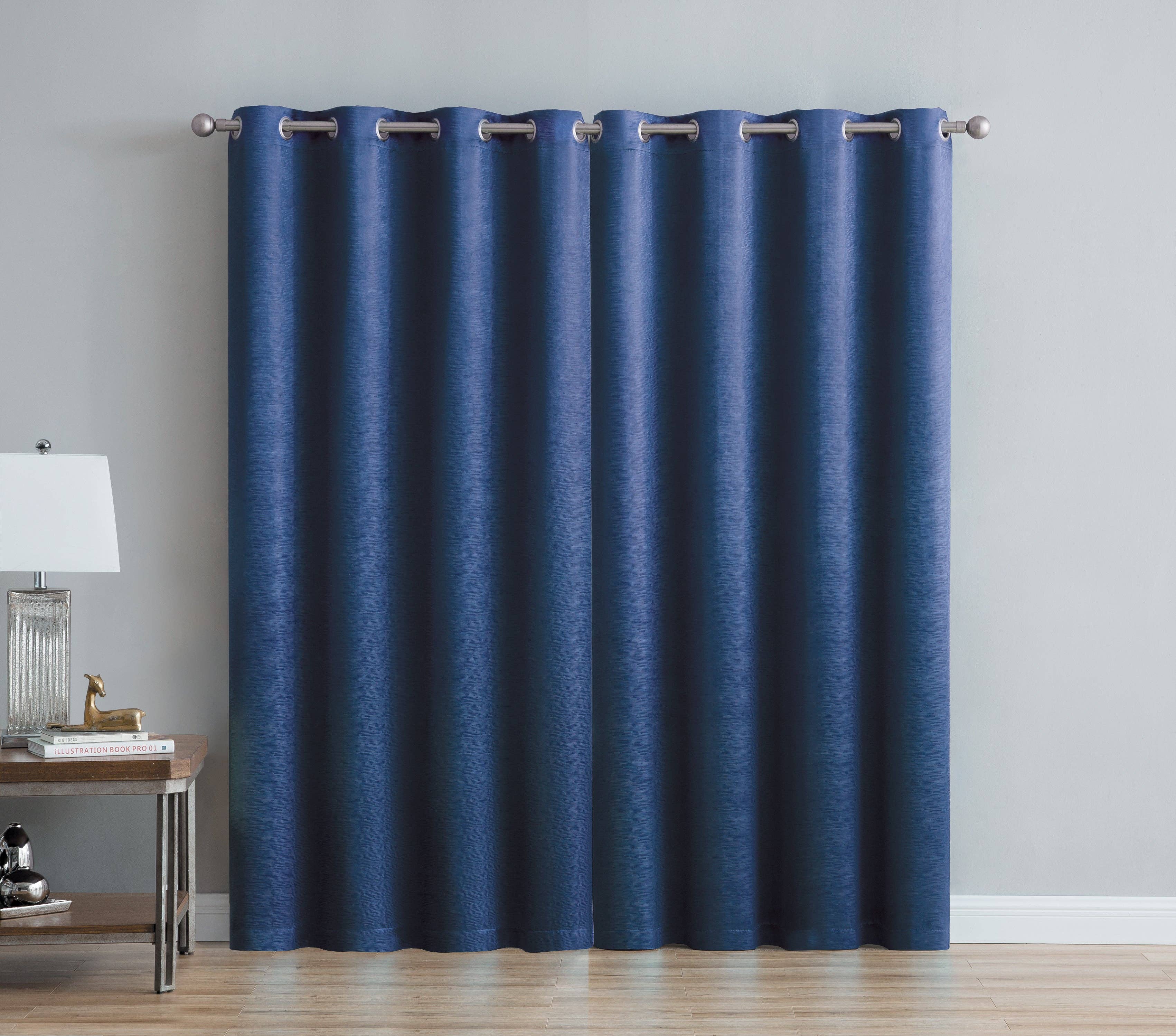 Abstract Grommet Top Thermal Insulated Blackout Window Curta