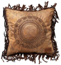 Wrangler® Circle of Life Faux Leather Pillow