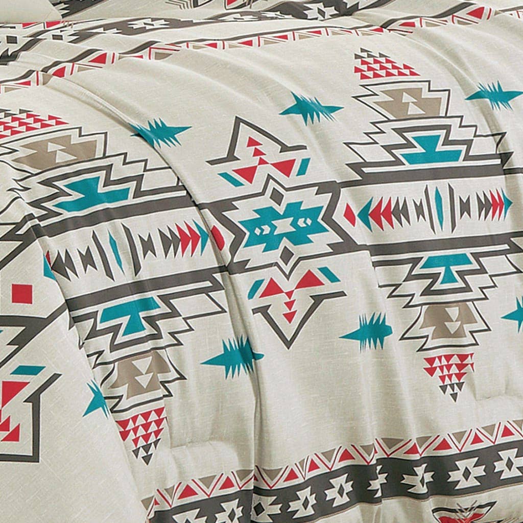 Southwestern Sedona Desert Aztec Comforter - 5 Piece Set