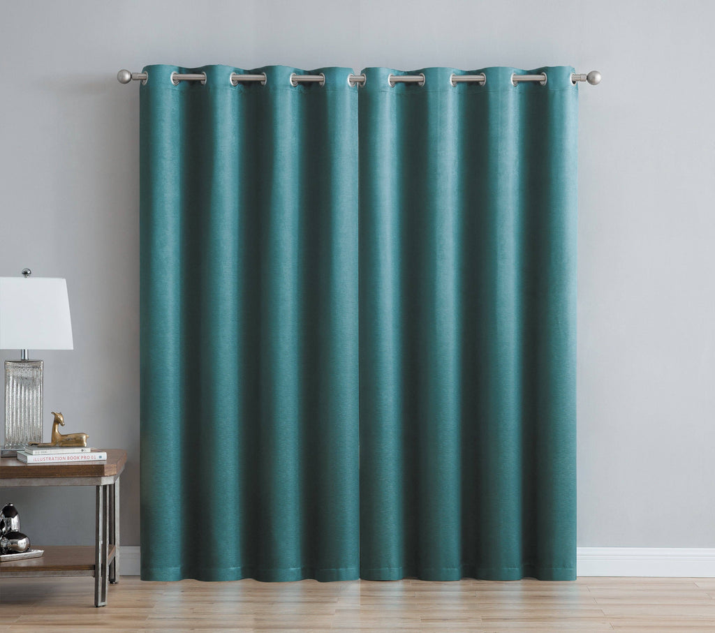 Abstract Grommet Top Thermal Insulated Blackout Window Curta