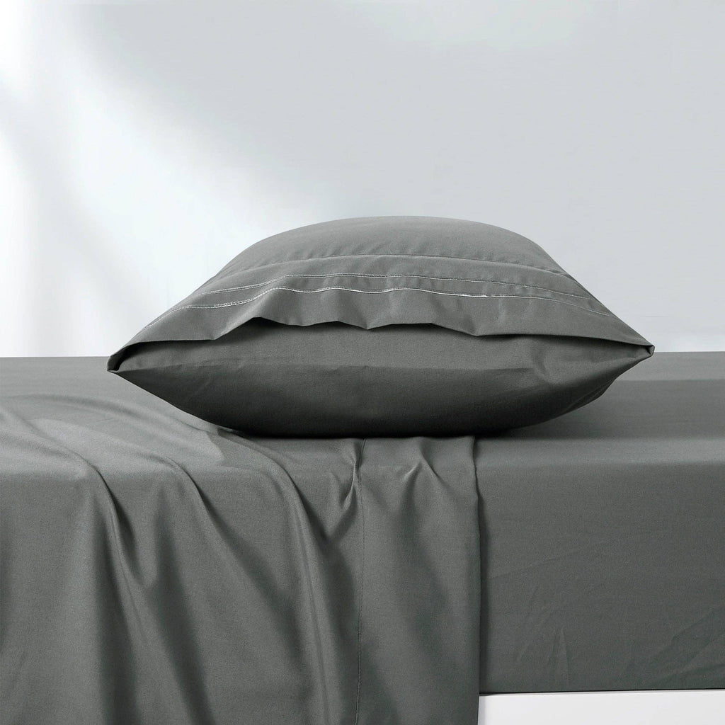 Soft Microfiber Deep Pocket Bed Sheets - 4 Piece Set