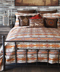 Wrangler Amarillo Sunset Southwestern Quilt - 3 Piece Set