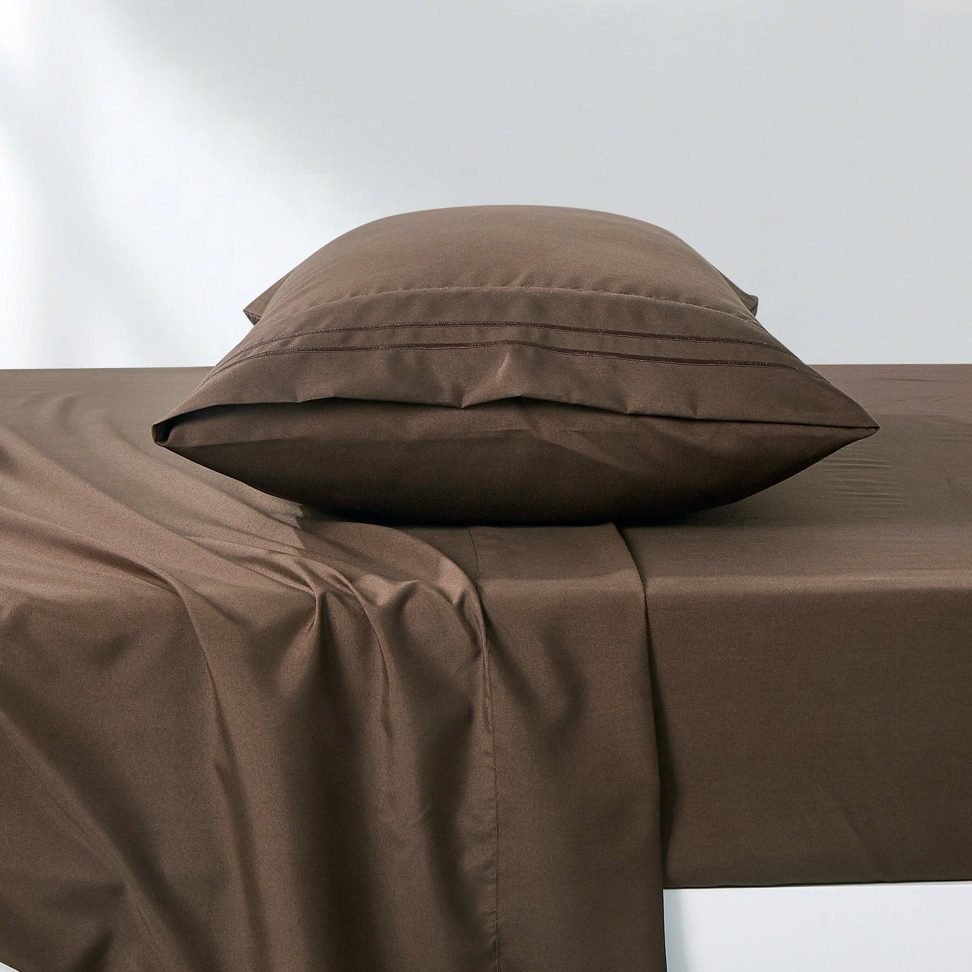 Soft Microfiber Deep Pocket Bed Sheets - 4 Piece Set
