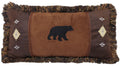 Bear and Diamonds Pillow
