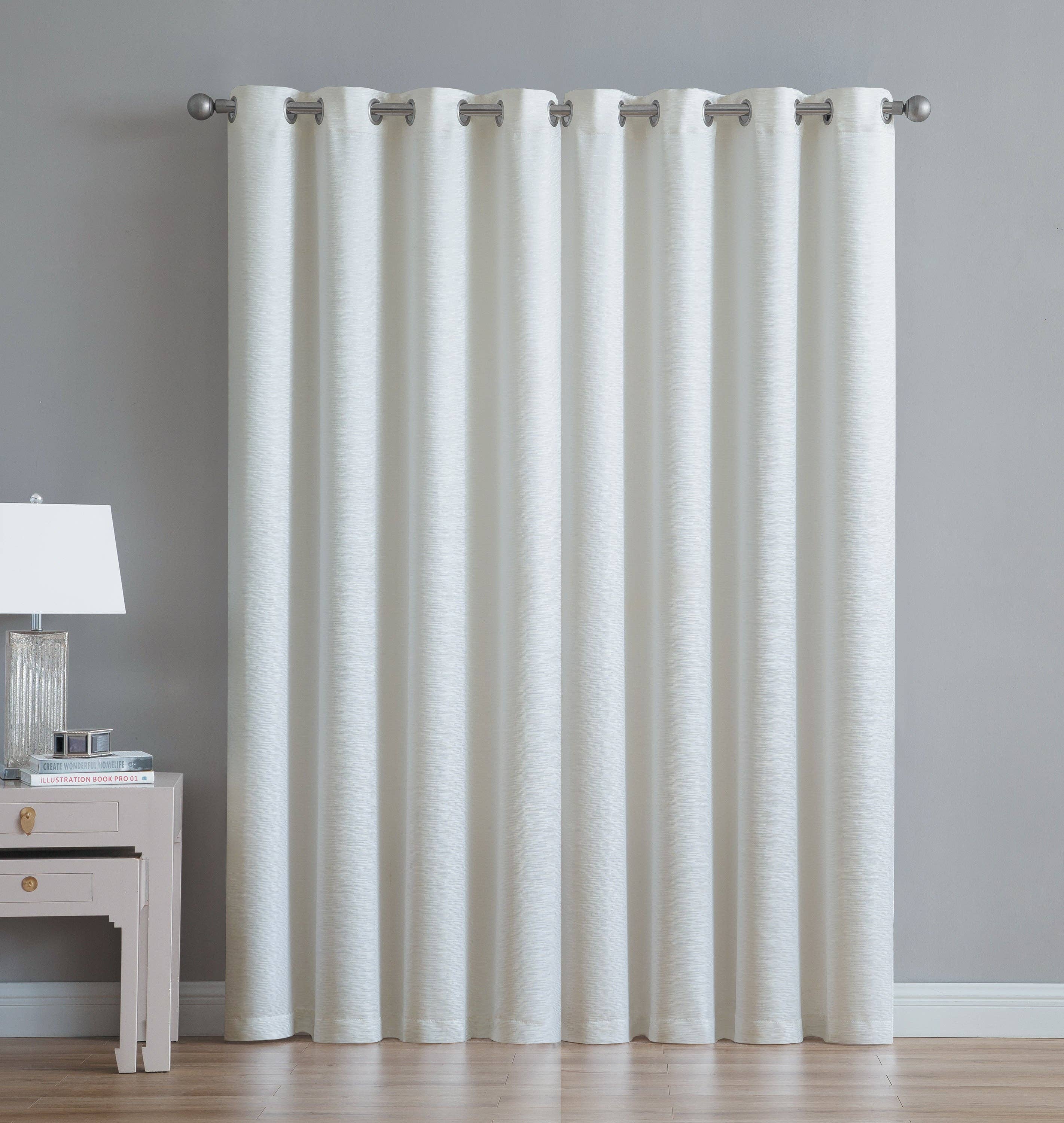 Abstract Grommet Top Thermal Insulated Blackout Window Curta