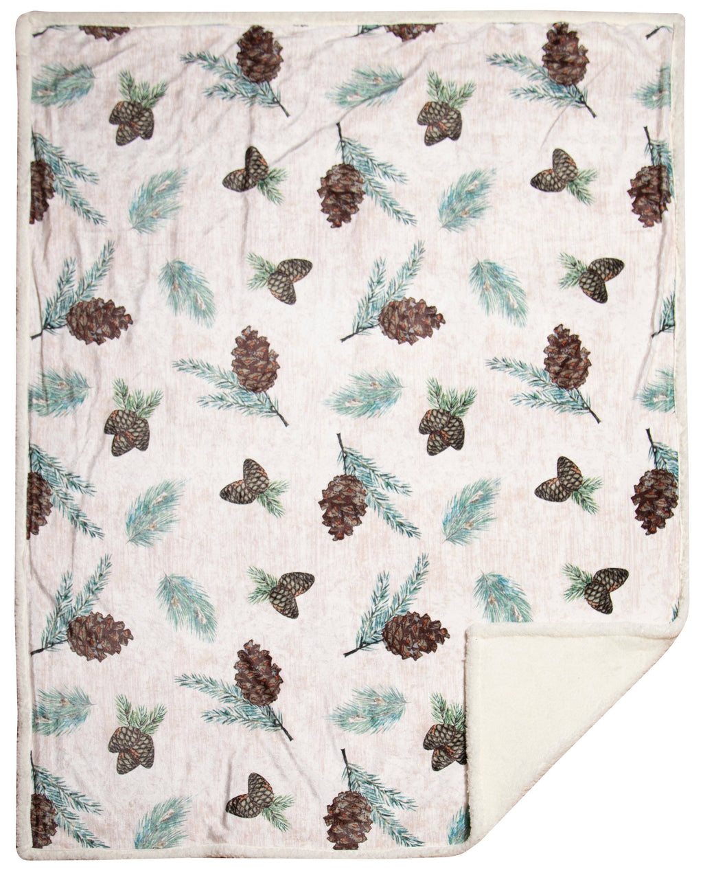 Pinecone Rustic Cabin Throw