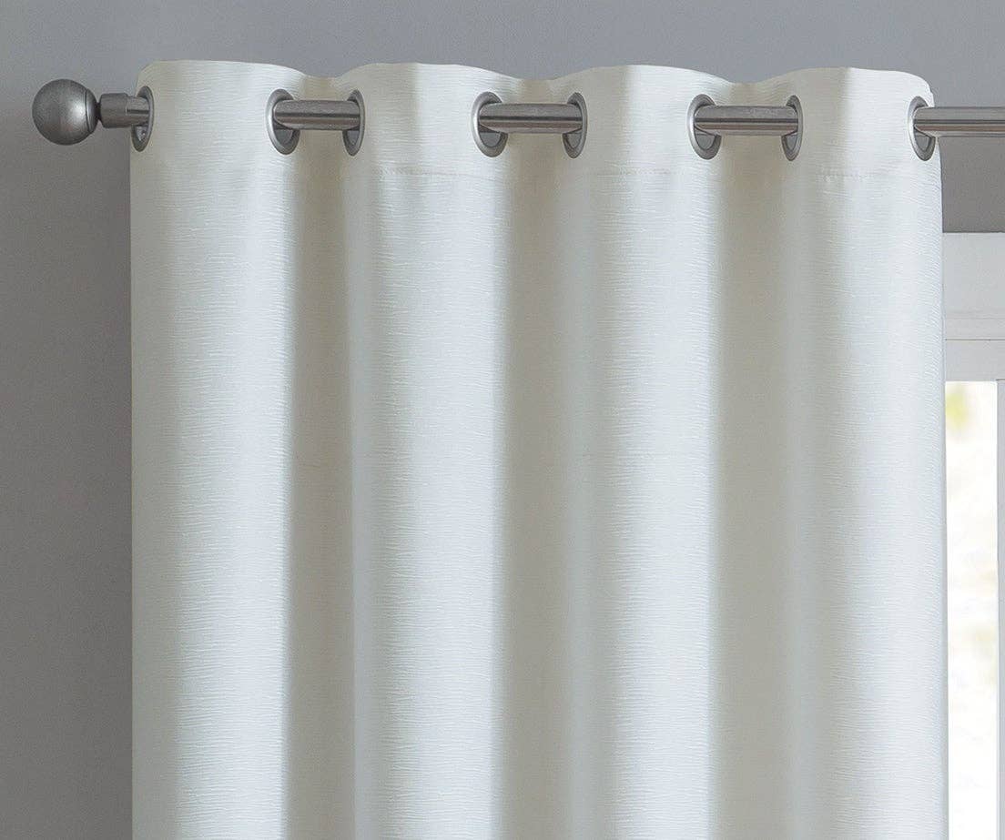 Abstract Grommet Top Thermal Insulated Blackout Window Curta