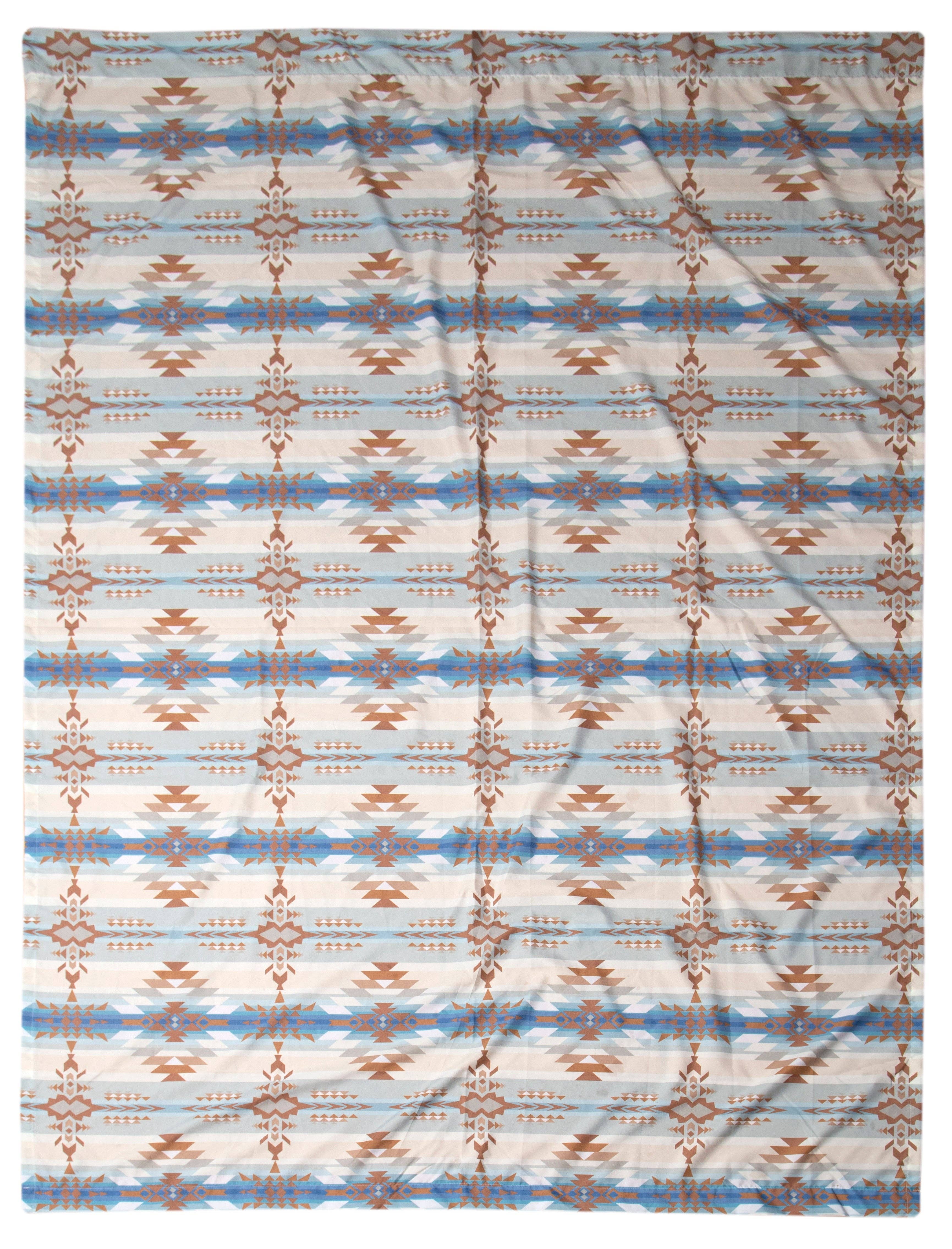 Stack Rock Southwestern Curtain Panel Set
