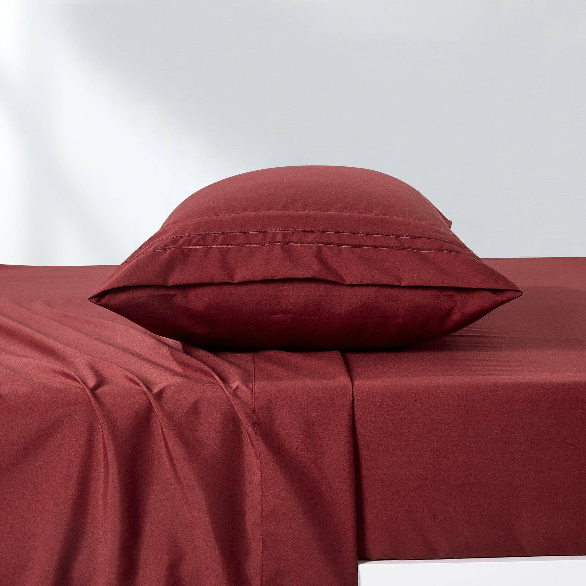 Soft Microfiber Deep Pocket Bed Sheets - 4 Piece Set